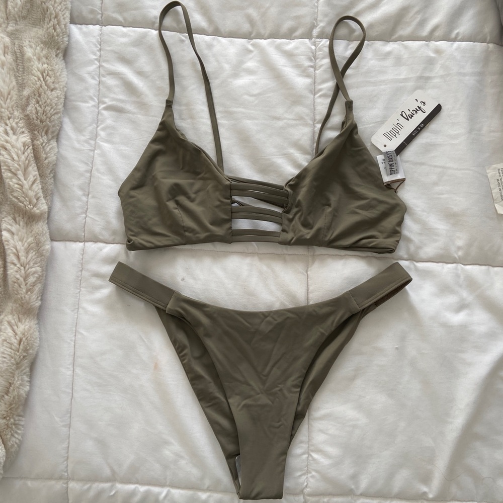 Dippin’ Daisy’s Green Bikini Set